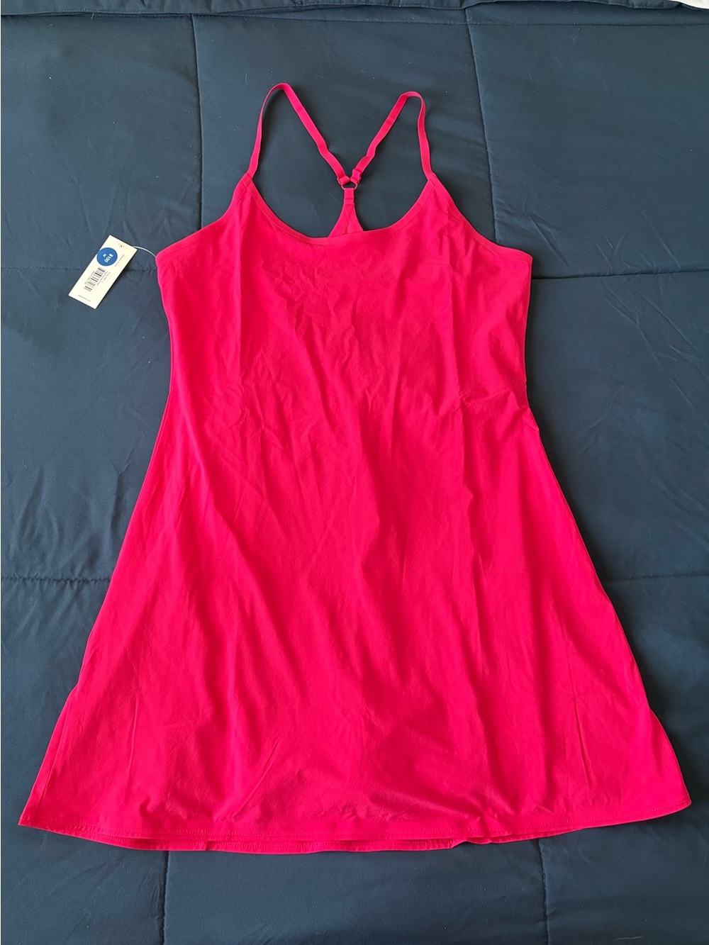 NWT Outdoor Voices - The Exercise Dress
Color: Prickly Pear
Size: Large